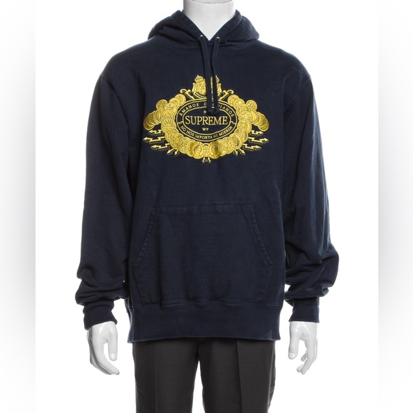 Supreme Love or Hate Hooded Sweatshirt in Black Like New - Picture 13 of 14